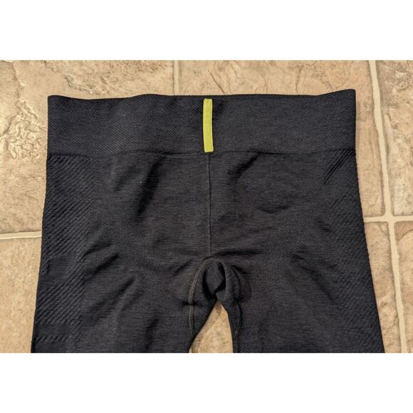 ASICS Women's SZ M Seamless Tight Dark Grey Running Lightweight Leggings D5 - Picture 6 of 6